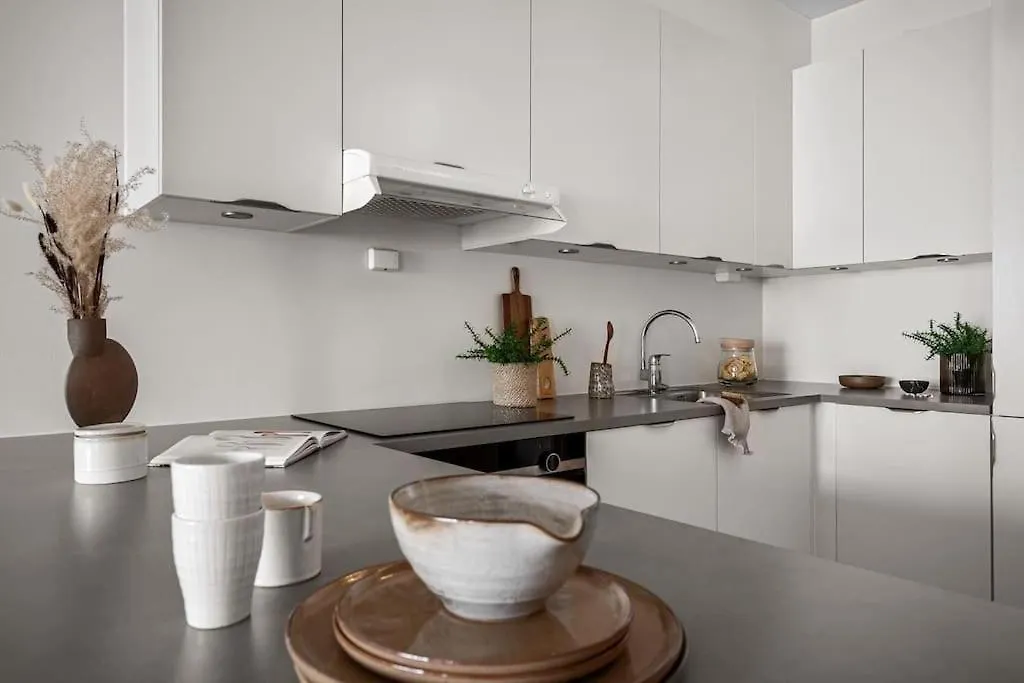 Modern Apartment With Balcony Μπέργκεν