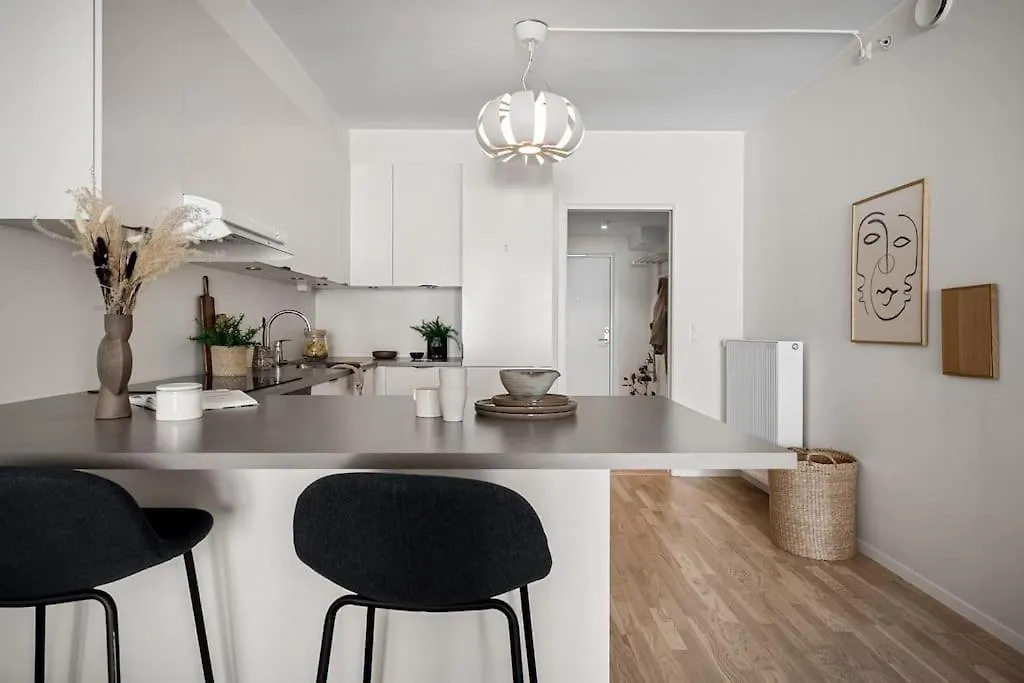 Modern Apartment With Balcony Μπέργκεν 0*,